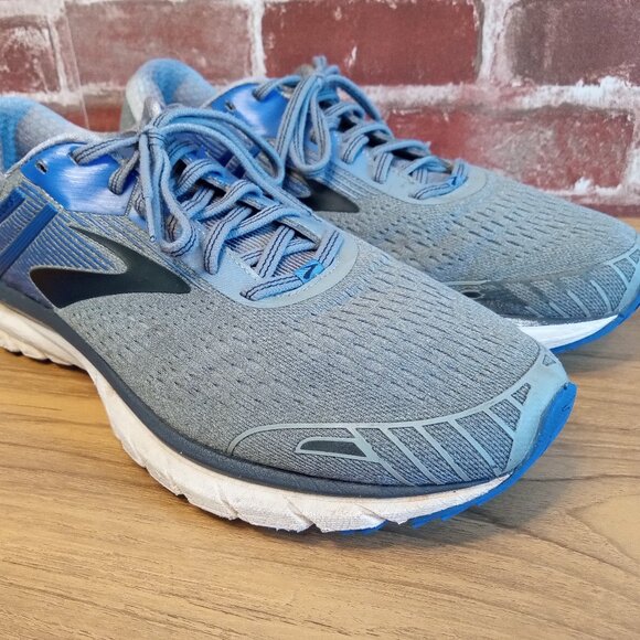 Brooks Other - Brooks Adrenaline GTS 18 Mens Size 11 Medium Running Shoes Blue Gray Black